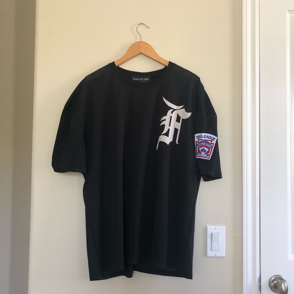 fear of god baseball jersey